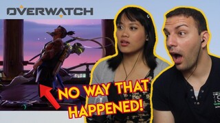 NON-OVERWATCH PLAYERS REACTS to Overwatch Animated Short | “Dragons”