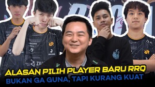 KLARIFIKASI PAK AP SOAL LEBIH PILIH PLAYER BARU PH, DARIPADA MEKANIK LAMA RRQ