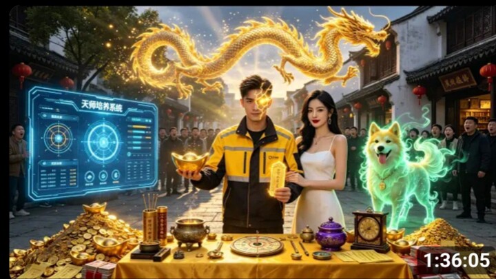 พนักส่งอาหารรถชนได้ระบบเซียนเทพ เปิดตาฝาดยันต์