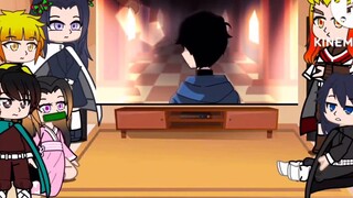 ☺︎◉Demon slayer React to Sans Aus vs Nec◉☻ (Late)