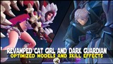 REVAMPED CAT GIRL RUBY AND DARK GUARDIAN DADDY TIGREAL MOBILE LEGENDS ELITE AND NORMAL SKIN REWORKS!