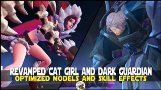 REVAMPED CAT GIRL RUBY AND DARK GUARDIAN DADDY TIGREAL MOBILE LEGENDS ELITE AND NORMAL SKIN REWORKS!