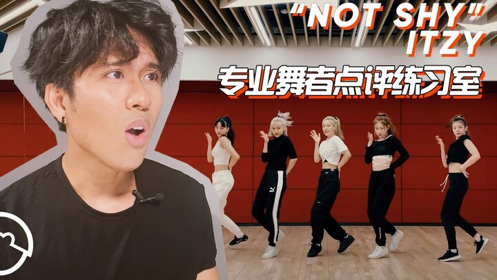 راقصون محترفون يراجعون غرفة التدريب المفتوحة لـ ITZY لأغنية "Not Shy": الغناء والراب مذهلان!