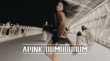 Nhảy cover "Dumhdurum" của A Pink tại cầu đỏ ở Thành Đô