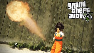 DRAGON BALL Z !!  พลังคลื่นเต่า สะท้านฟ้า   - GTA V