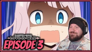 A SPECIAL CHIKA END CREDITS? YES PLEASE! | Kaguya-sama: Love is War Episode 3 Reaction