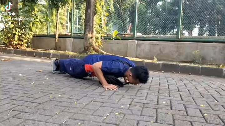 pemanasan push up