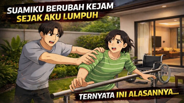 SEJAK AKU LUMPUH SUAMIKU BERUBAH KEJAM - AKU MENYESAL SETELAH TAHU KEBENARANNYA - DRAMA ANIMASI
