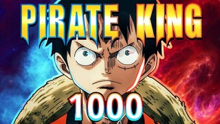 THE KING DECLARES WAR (Straw Hat Luffy) | 1000 Review
