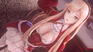 Blue pledge dance MMD  Good-looking