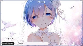 「Nightcore」→ Lemon「Kenshi Yonezu」