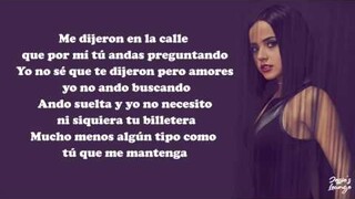 Becky G, Maluma - La Respuesta (Letra/Lyrics)