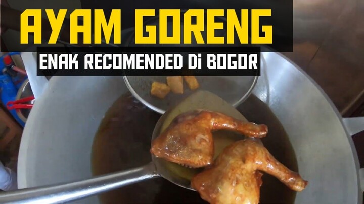 MAKANVLOG #7 - AYAM BERKAT Tajur Bogor ( depan auto 2000 ) makanan rekomendasi makan enak