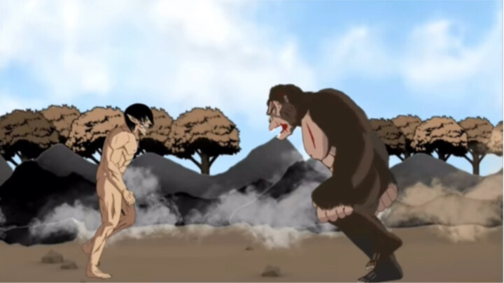 [ Attack on Titan 2D ] Alan 🆚 King Kong