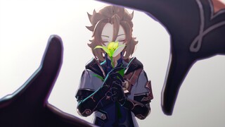 【原神MMD·阿贝多】呼唤我吧，在心脏彻底冰冷前——（晚餐铃）