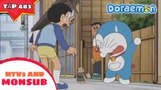 [S10] doraemon tập 483 - thần may mắn và thần xuôi xẻo - đi bộ lên mặt trăng