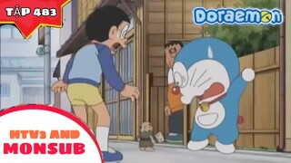 [S10] doraemon tập 483 - thần may mắn và thần xuôi xẻo - đi bộ lên mặt trăng