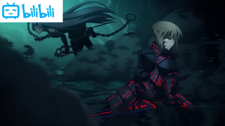 Fate Stay Night Heaven's Feel 3 Shirou and Rider Vs Saber #anime