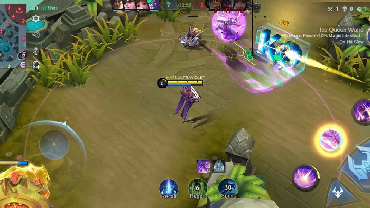 Yve Burst Mage Continues Damage#ULTRAVIOLET