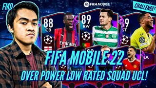 FIFA Mobile 22 Indonesia | Challenge H2H Dengan Squad Full UCL Under 1jt! Ternyata Bagus dan OP?!