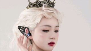 Coba perubahan gaya gambar yang tiba-tiba! Cobalah earphone peri dari Yao Wu