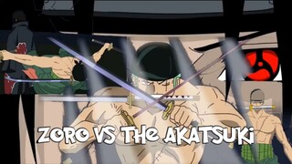 zoro vs Akatsuki