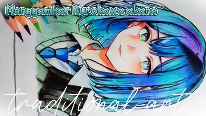 wangy wangy ~ 🫐 Mewarnai Kurokawa akane Oshi no Ko  (≧▽≦)!! [ Yuma_Art ]