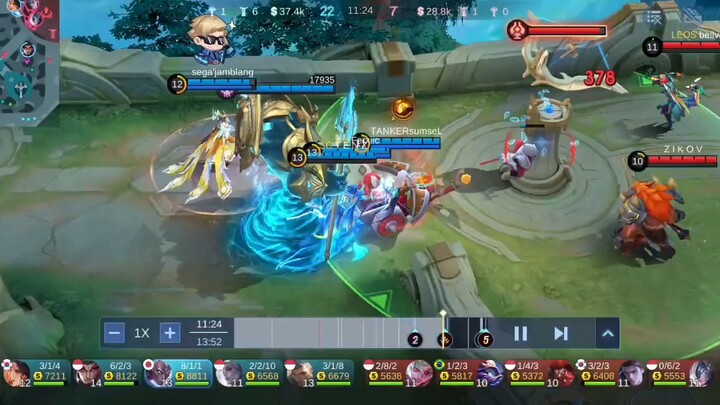Maniac di late game