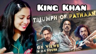 Triumph Of Pathaan | Highest Grossing Hindi Film Ever | SRK Squad | Reaction | Nakhrewali Mona