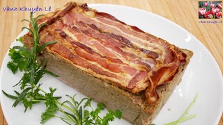PATE GAN - Cách làm Pate Gan nướng nhồi Bánh Mì Việt Nam thơm ngon như Tiệm by Vanh Khuyen