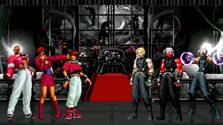 Kof Mugen New Face Team VS Adel Team