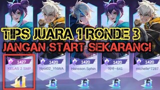 TIPS UNTUK RONDE 3 ! JANGAN MULAI DULU, PAKE VPN SERVER JAM SEPI. DI JAMIN KETEMU BOT AUTO POSISI 1