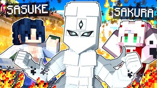 Who's Your Family? O FILHO DO SASUKE E DA SAKURA VIROU O NOVO DEUS OTSUTSUKI no Minecraft