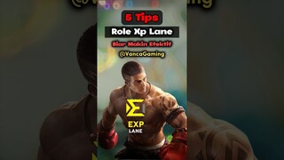 5 Tips Main Xp Laner! Dijamin berguna! #mobilelegends #shorts