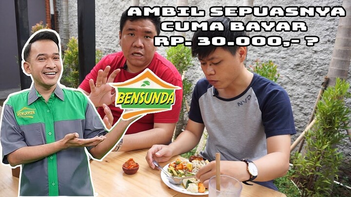 BENSUNDA by RUBEN ONSU ! RESTO ARTIS MURAH MAKAN SEPUASNYA
