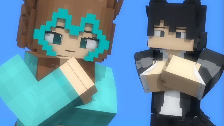 mala Collab with my gf @Maria_Fumiko  #copyright #minecraftanimation #prisma3d