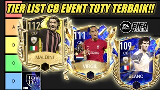 UPDATE TIER LIST CB EVENT TOTY TERBAIK DAN GG BRUTAL FIFA MOBILE INDONESIA - YUAHPLAY