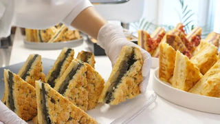 ขนมกรุบกรอบ 5 แบบ - อาหารข้างทางเกาหลี