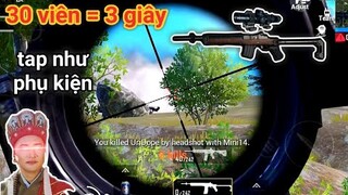 PUBG Mobile - Trở Lại Với Mini + Scope 8x Huyền Thoại | Tap Cực Nhanh Khiến Người Lạ Câm Nín