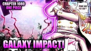 Review Chapter 1080 One Piece - Galaxy Impact! Tinju Cinta Garp Yang Menghancurkan Hachinosu!