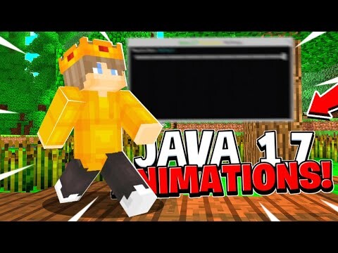 NEW JAVA 1.7 ANIMATIONS FOR MCPE! (WIN10/ANDROID/IOS)
