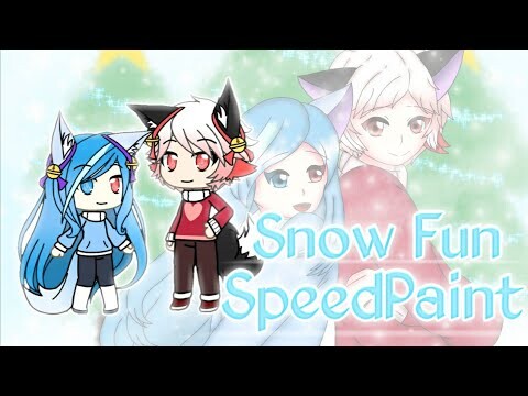 Snow Fun // Ft. Jest // Merry Christmas // SpeedPaint // SkylerY Yanime