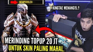 KINGTAE MEN4NGIS GW TOP UP 20 JUTA ⁉️..AMBIL NI BUAT BELI RTX LOE