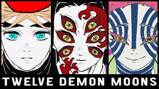 Twelve Demon Moons Explained | Kimetsu No Yaiba