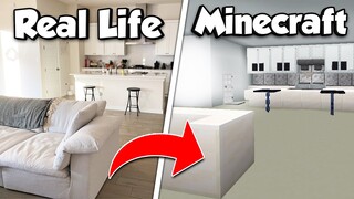 I Built My Real Life House In Minecraft...