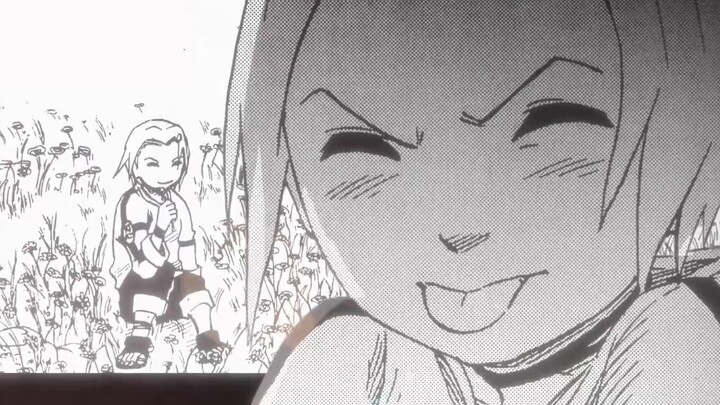 "Dimana dedaunan menari." / Naruto