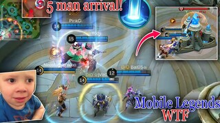 Mobile Legends WTF | Funny Moments 5 MAN Arrival!