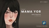 Fanart Mama YOR FORGER  || Spy x Family || Semi Realism Timelapse on Ibis Paint [Part.1]