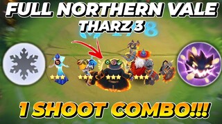 Tharz 3 Full Northern Vale!! Bane Elementalist + Freya Gunner Coy!! Combo Terkuat Magic Chess