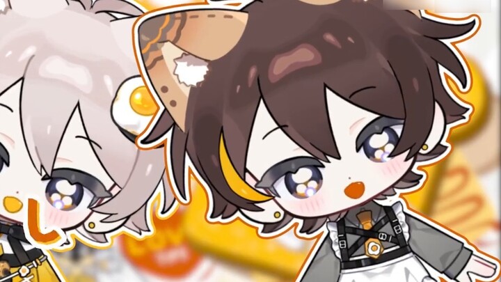 [Model display] The fried egg calico cat 🍳🍳🍳 born in 2018 is out!